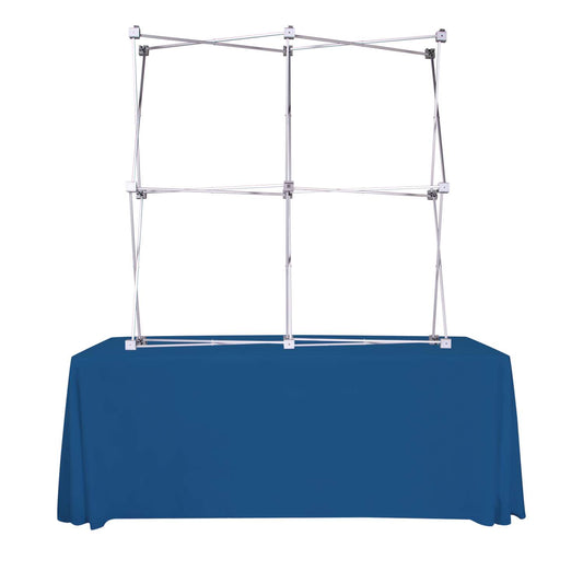 6' Straight Splash Tabletop Display Hardware