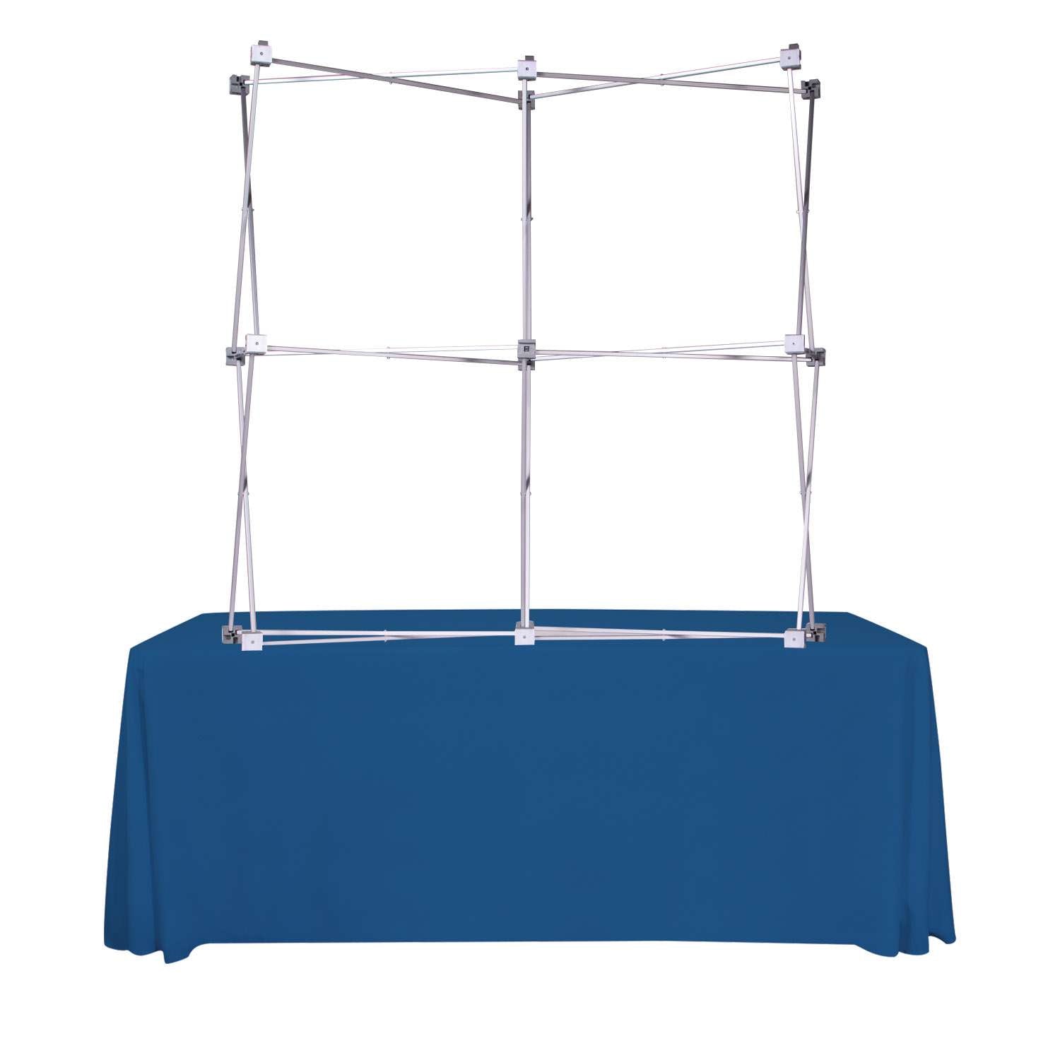 6' Curved Splash Tabletop Display Hardware