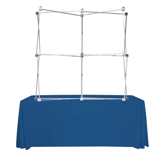 6' Curved Splash Tabletop Display Hardware