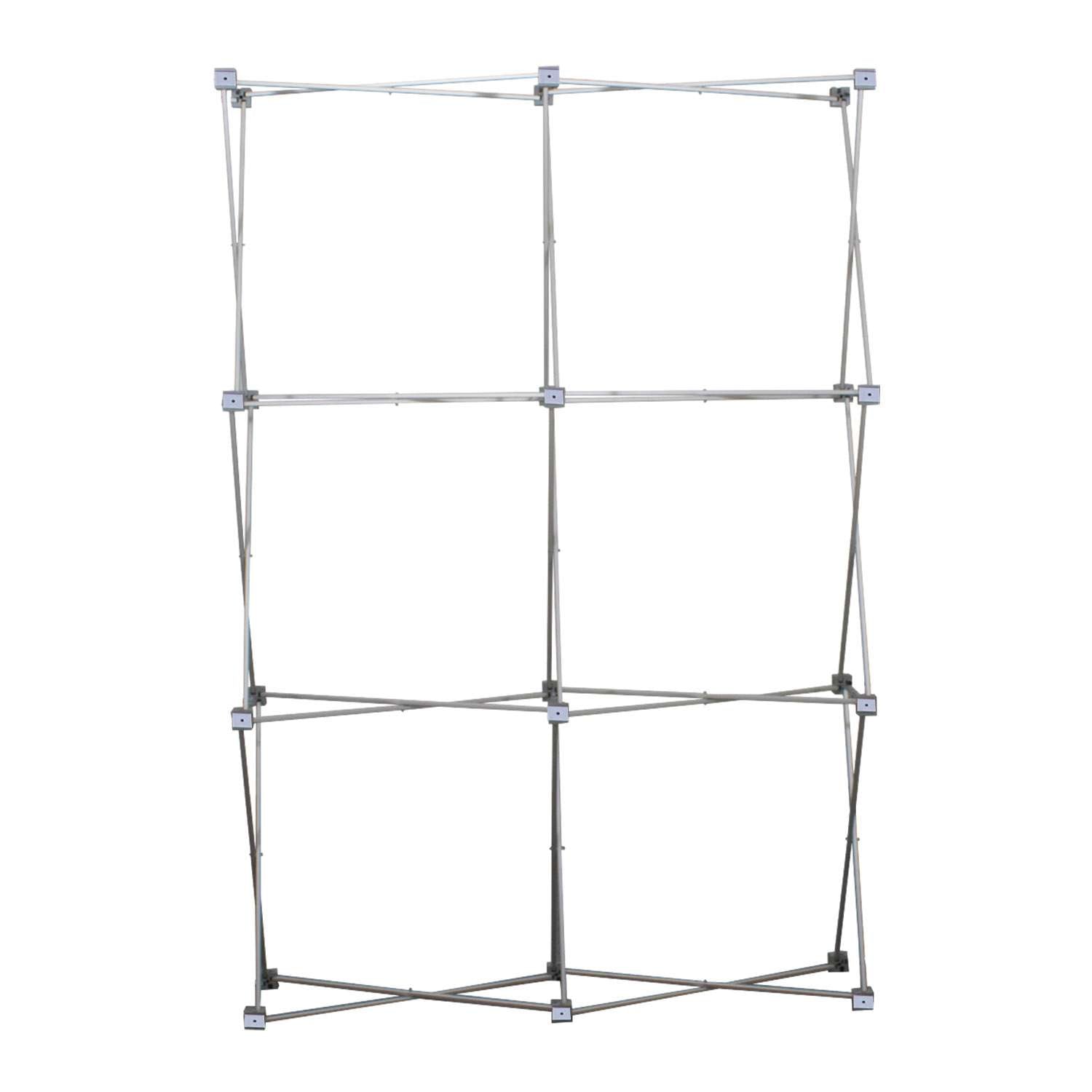 5' Straight Splash Floor Display Hardware