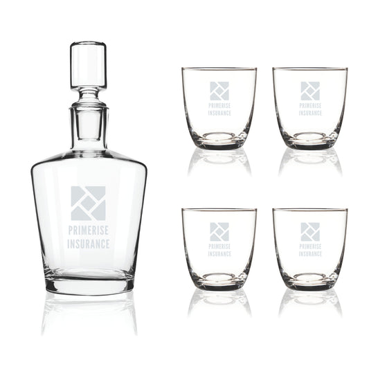 True® Liquor Decanter Gift Set
