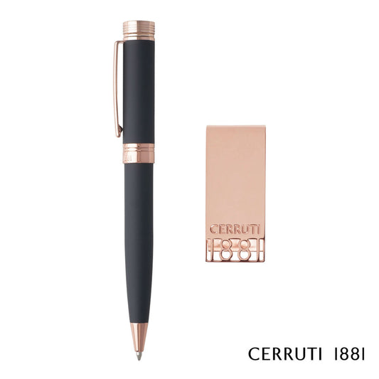 Cerruti 1881® Zoom Ballpoint Pen & Money Clip Gift Set