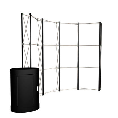 10' Curved Show 'N Rise Floor Display Hardware