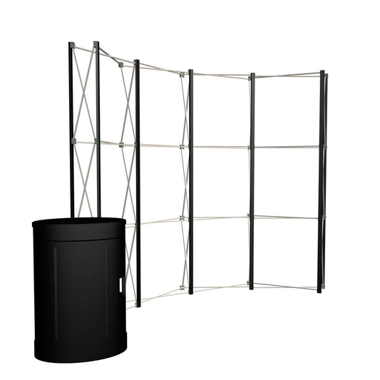 10' Curved Show 'N Rise Floor Display Hardware