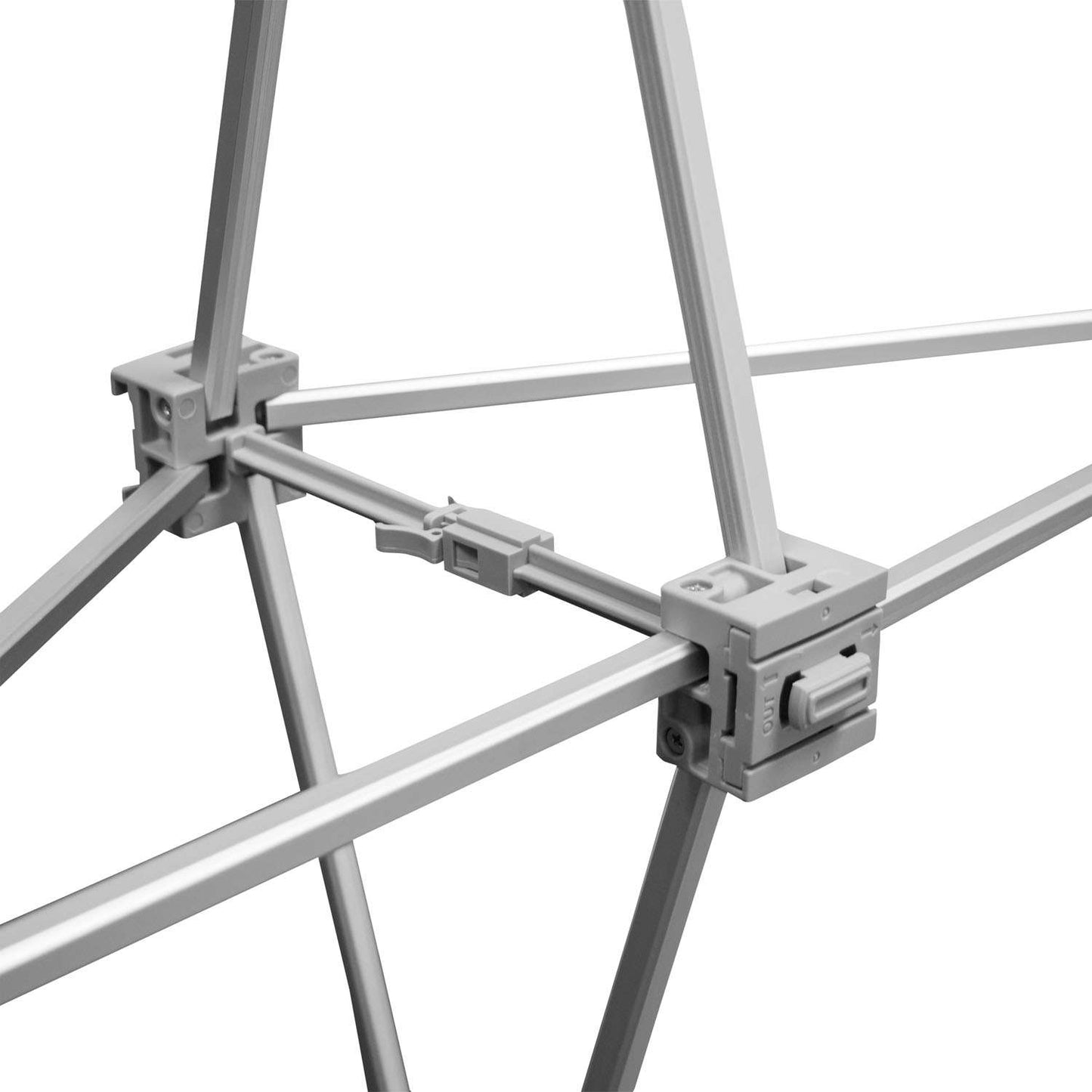 20' Gullwing Show 'N Rise Floor Display Kit (Full Mural)