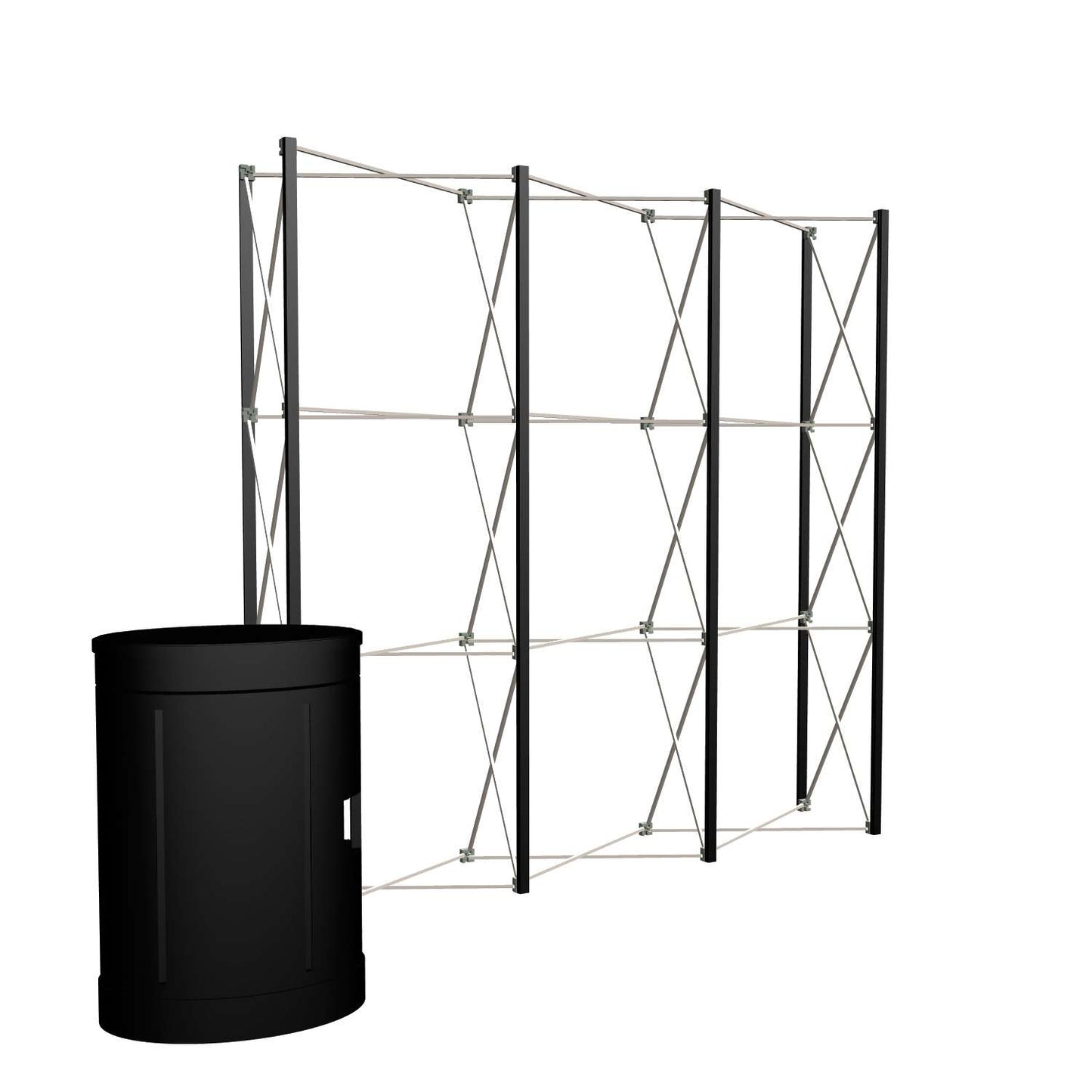 10' Straight Show 'N Rise Floor Display Hardware