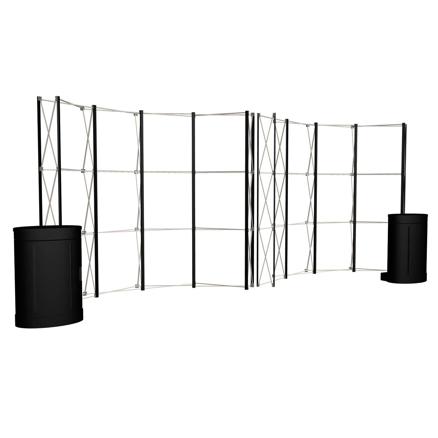 20' Gullwing Show 'N Rise Floor Display Hardware