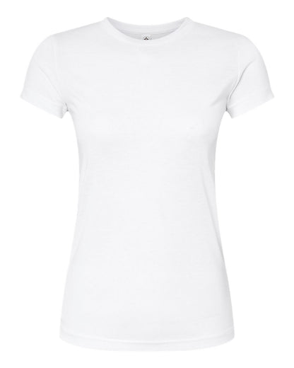 Women's Junior Fit Polyester Sublimation Tee - 1610