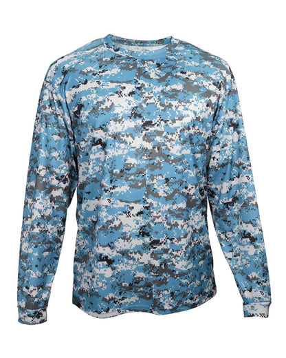 Men's Digital Camo Long Sleeve T-Shirt - 4184
