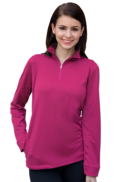 Women's Vansport Mesh 1/4-Zip Tech Pullover