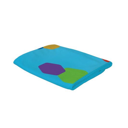 6' Straight Splash Tabletop Display Wrap Graphic Panel (Recycled Polyester Knit)