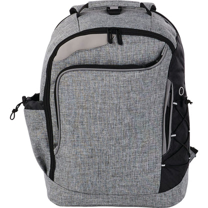 Front View of Gray Summit TSA 15" Computer Backpack