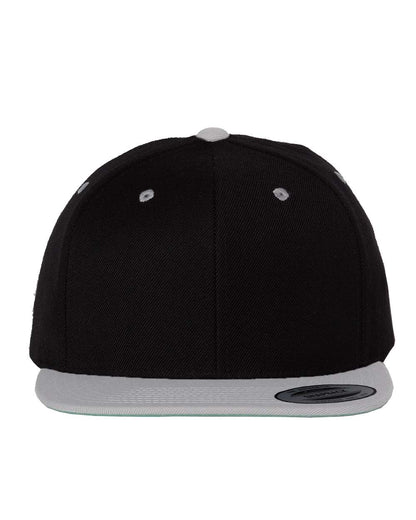 Premium Flat Bill Snapback Cap - 6089M