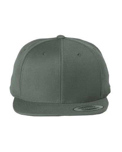 Premium Flat Bill Snapback Cap - 6089M