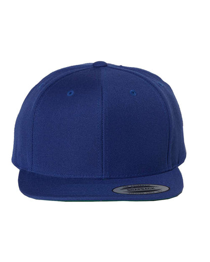 Premium Flat Bill Snapback Cap - 6089M