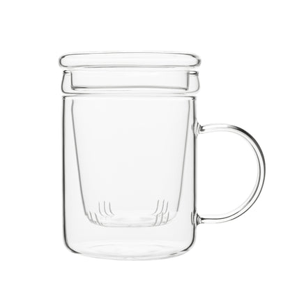 Pinky Up® Blake Glass Tea Infuser Mug