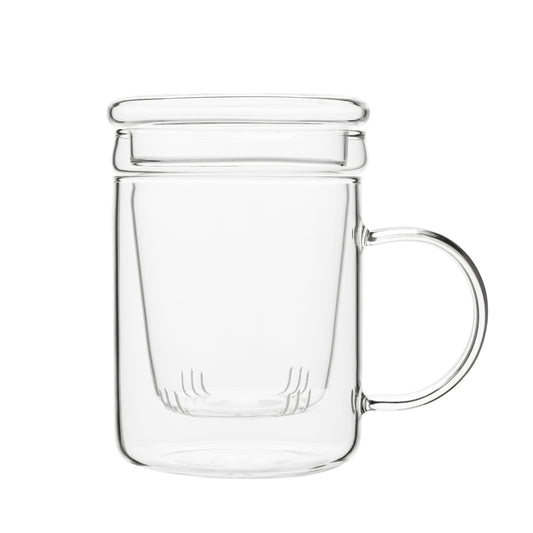 Pinky Up® Blake Glass Tea Infuser Mug