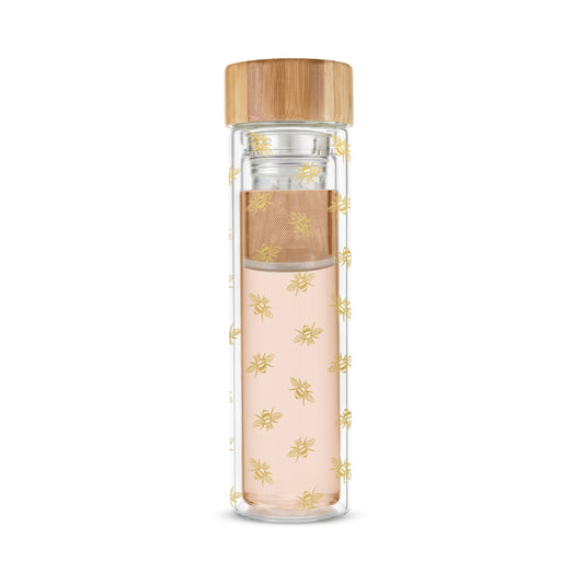 Pinky Up® Blair™ Glass Travel Tea Mug