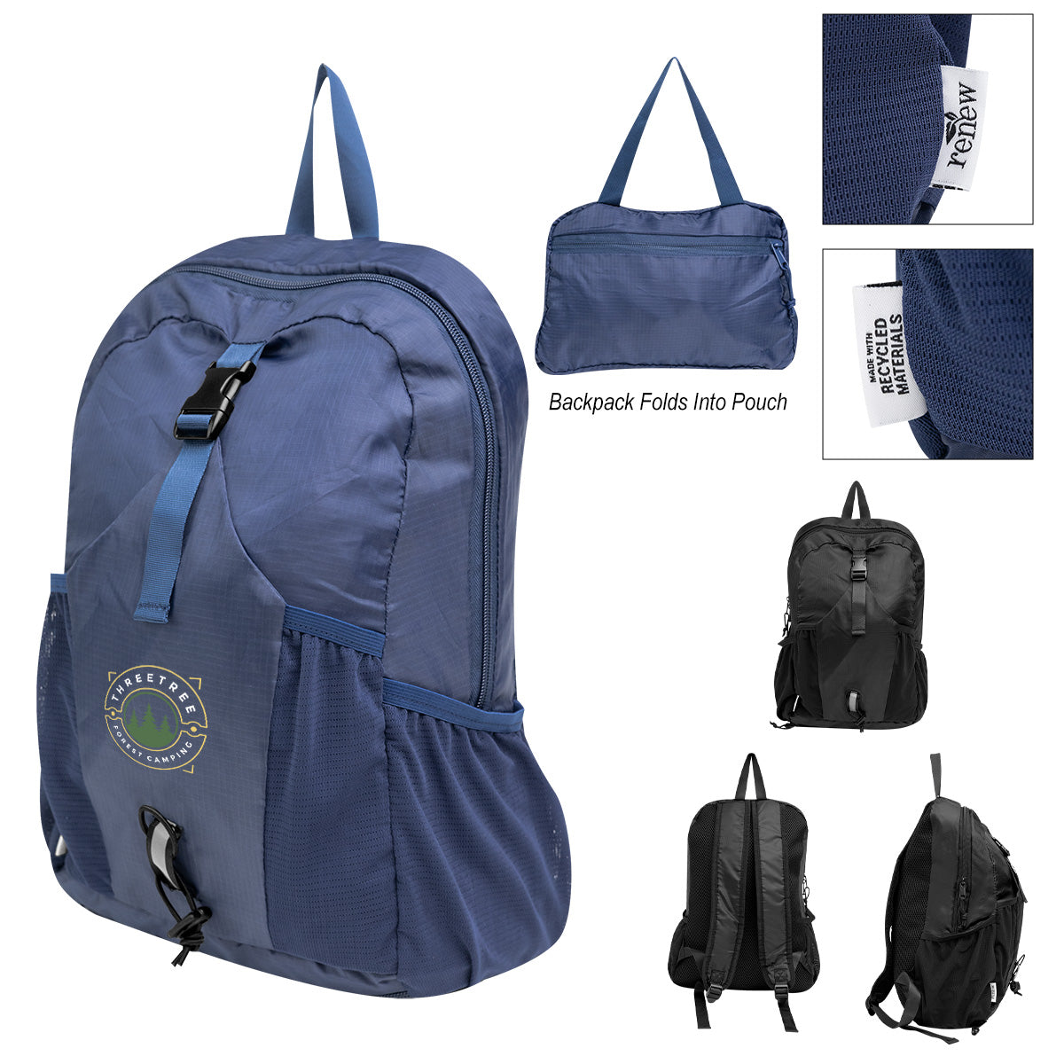 BLACK Alpine rPET Backpack