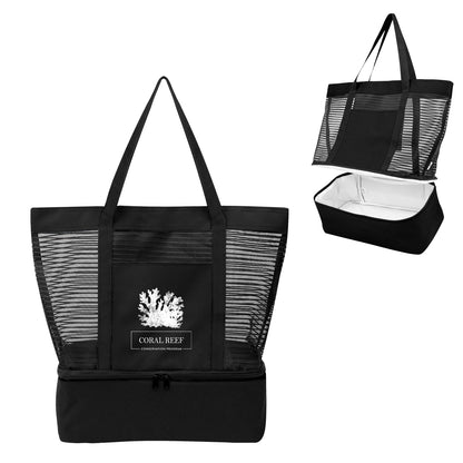 Marley rPET Mesh Tote Bag With Cooler