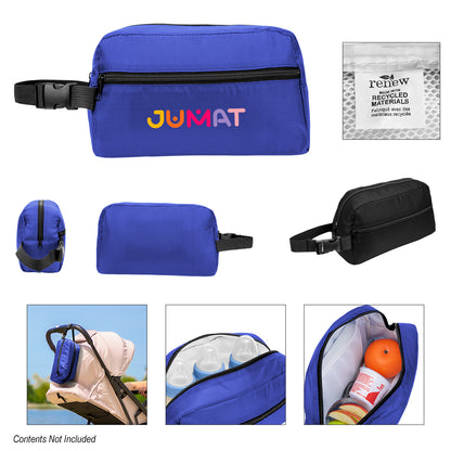 BLACK Audrey rPET 4 Can Cooler Pouch