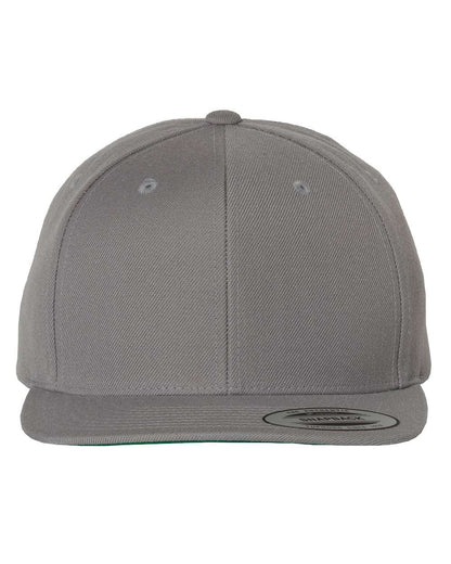 Premium Flat Bill Snapback Cap - 6089M