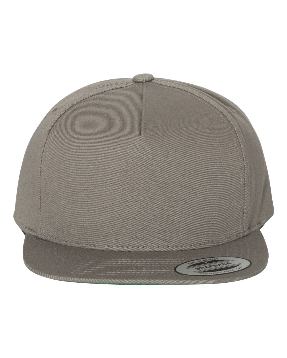 Five-Panel Cotton Twill Snapback Cap - 6007