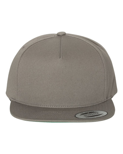Five-Panel Cotton Twill Snapback Cap - 6007