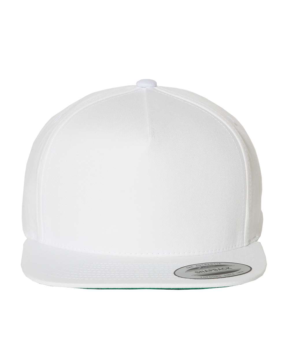 Five-Panel Cotton Twill Snapback Cap - 6007