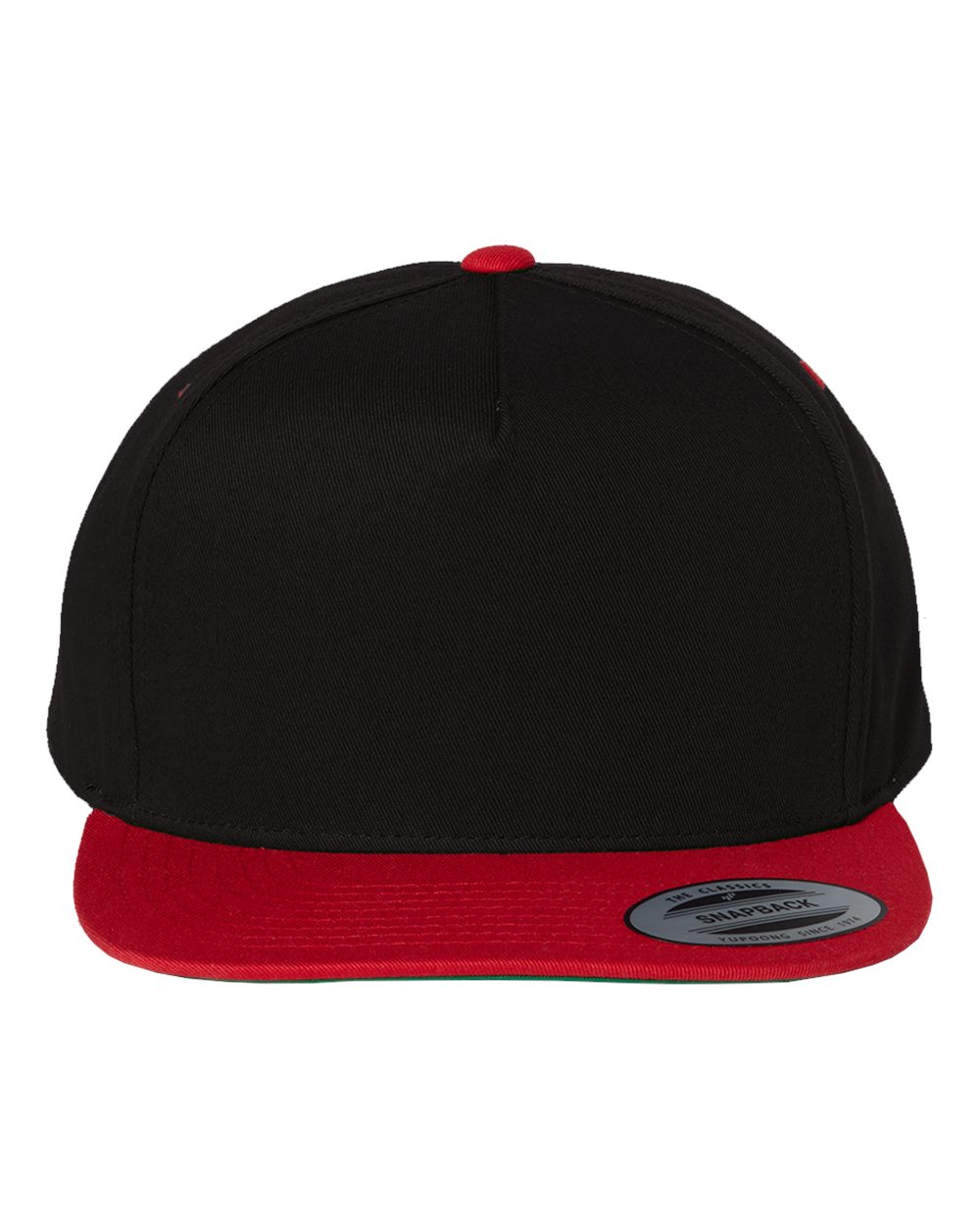Five-Panel Cotton Twill Snapback Cap - 6007