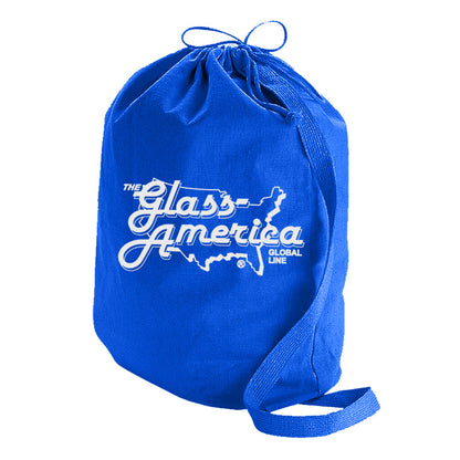 Canvas Drawstring Laundry Bag - Large Natural