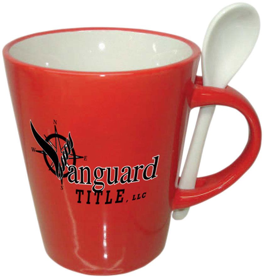 COCOA SPOON MUG 14 OZ