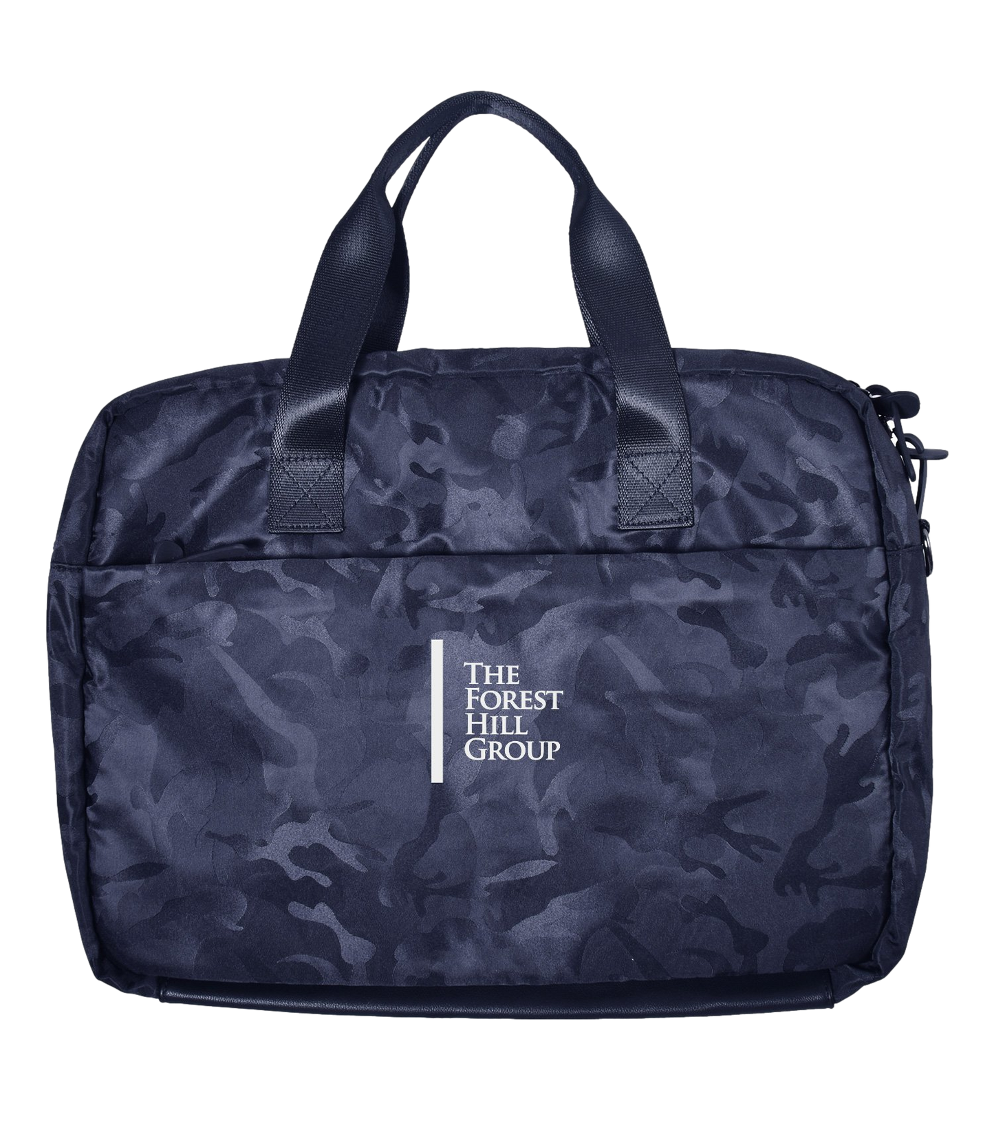 Navy Blue Camo Camo Commuter Brief Carrying Case