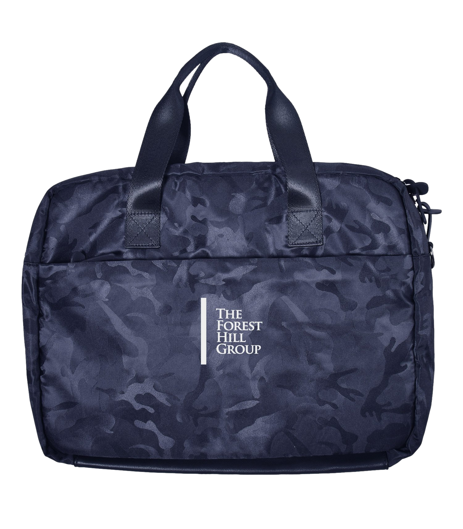 Navy Blue Camo Camo Commuter Brief Carrying Case