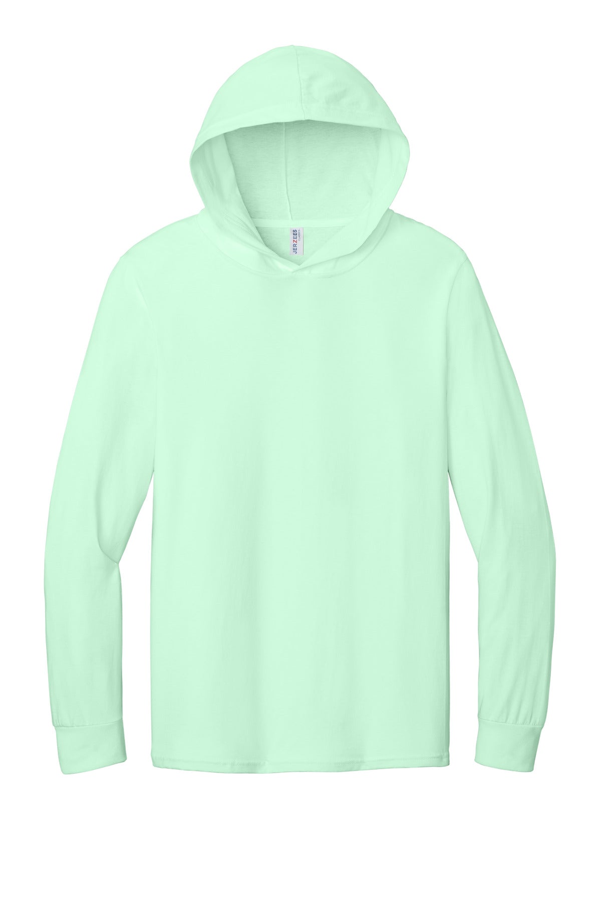 Jerzees Classics Unisex Cotton Long Sleeve Hooded T-Shirt 363LH