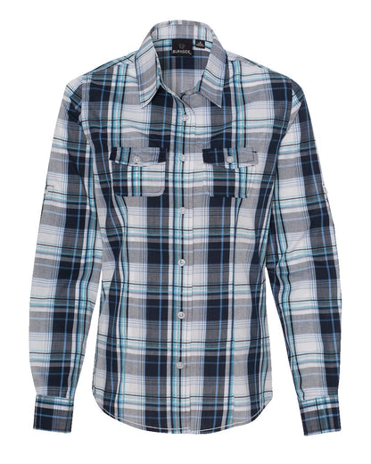Women's Plaid Shirt - 5222