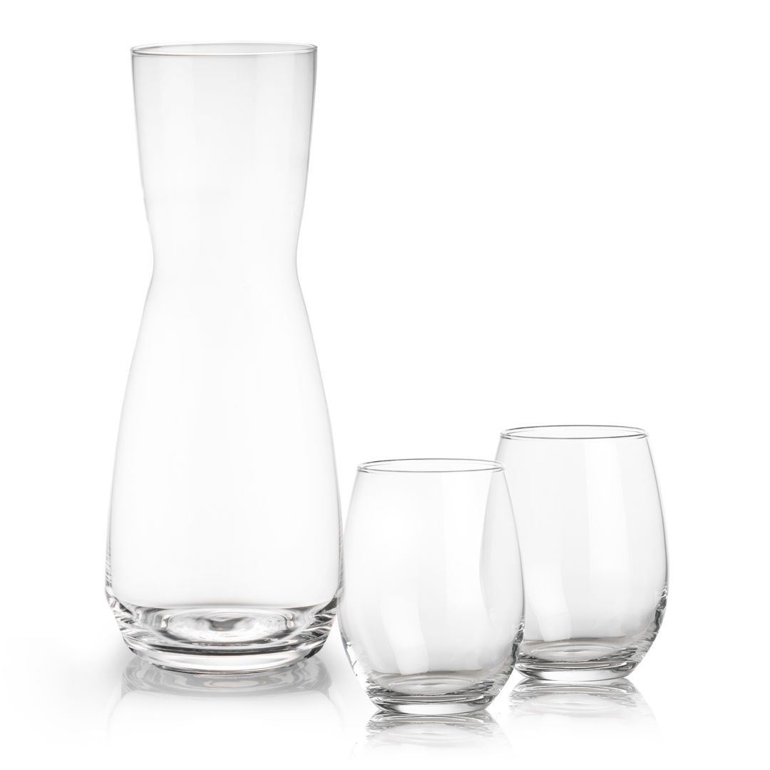 Mason Carafe & Stanford Stemless Wine