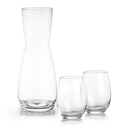 Mason Carafe & Stanford Stemless Wine