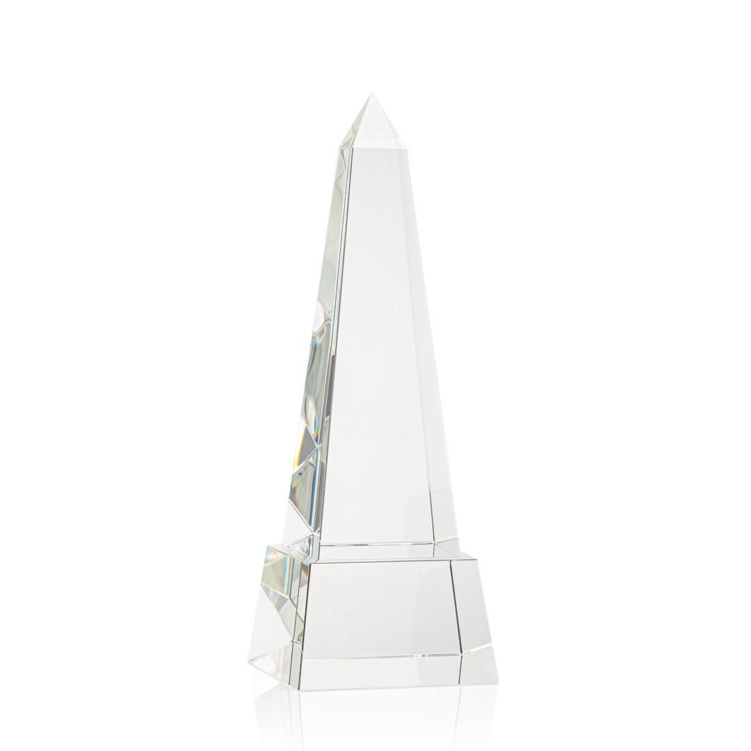 Master Obelisk VividPrint™ Award on Base - Clear