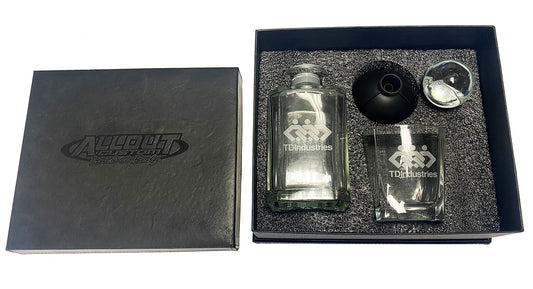 DECANTER & WHISKEY GLASS GIFT SET