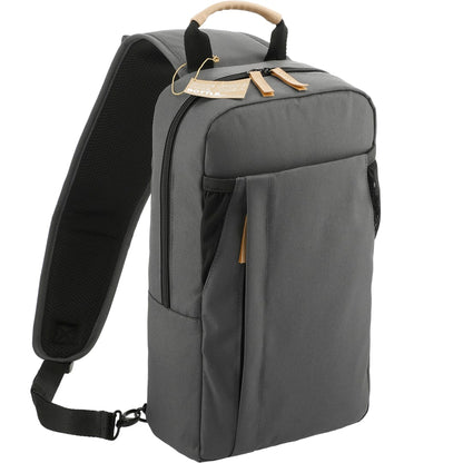 Front View of Gray Aft Recycled Sling