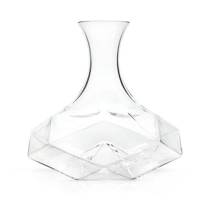 Viski® Faceted Crystal Wine Decanter