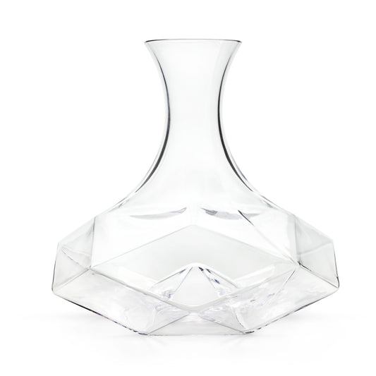 Viski® Faceted Crystal Wine Decanter