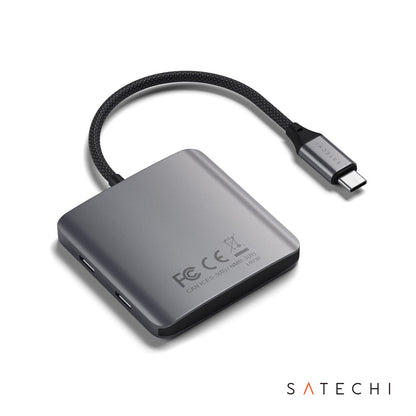 SATECHI® 4-Port USB-C Hub w/PD