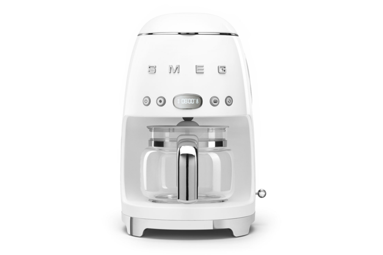 SMEG Drip-Filter Coffee Machine - White Glossy