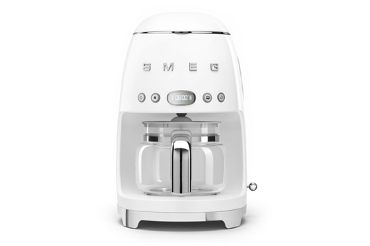 SMEG Drip-Filter Coffee Machine - White Glossy