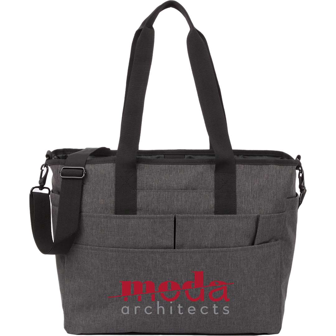 Multi-Pocket Laptop Tote