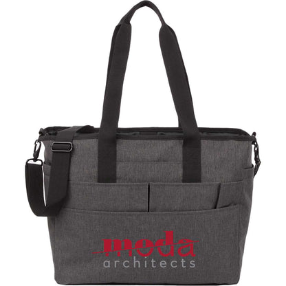 Multi-Pocket Laptop Tote