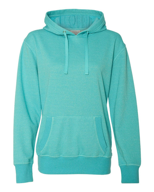 Women’s Glitter French Terry Hooded Sweatshirt - 8860