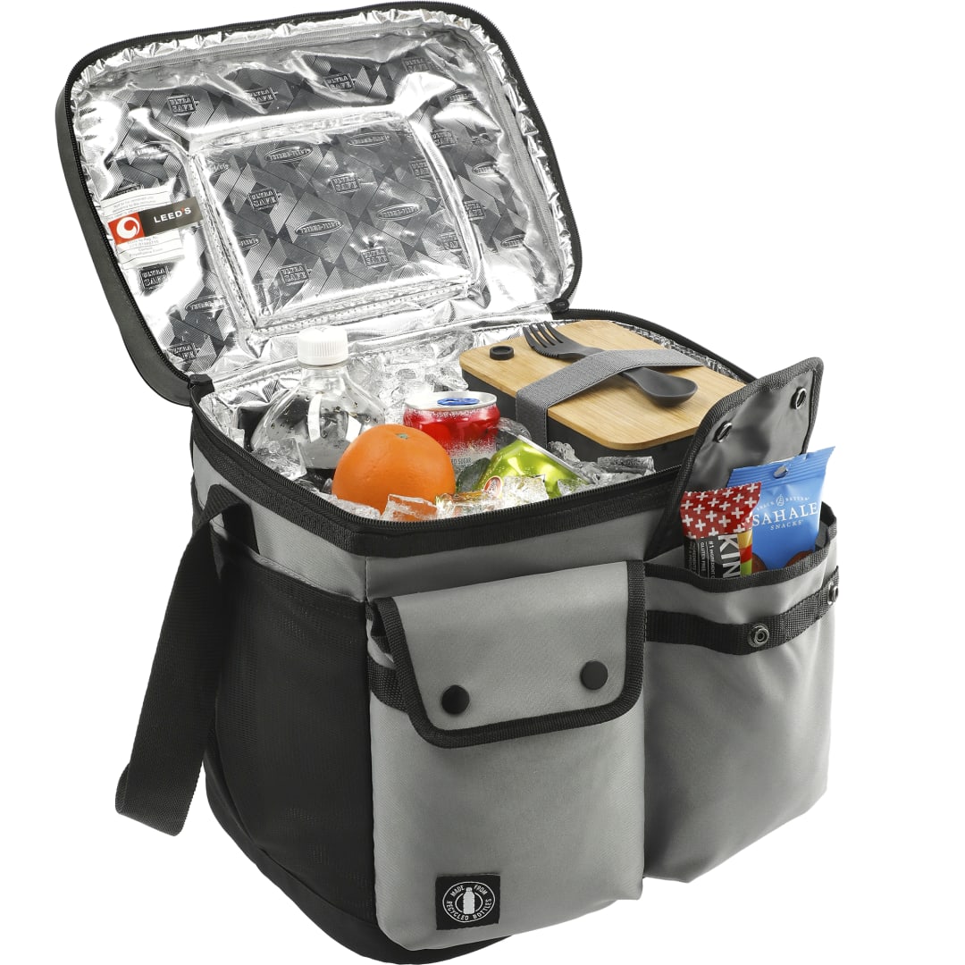 Gray Arctic Zone® Repreve® 24 Can Double Pocket Cooler